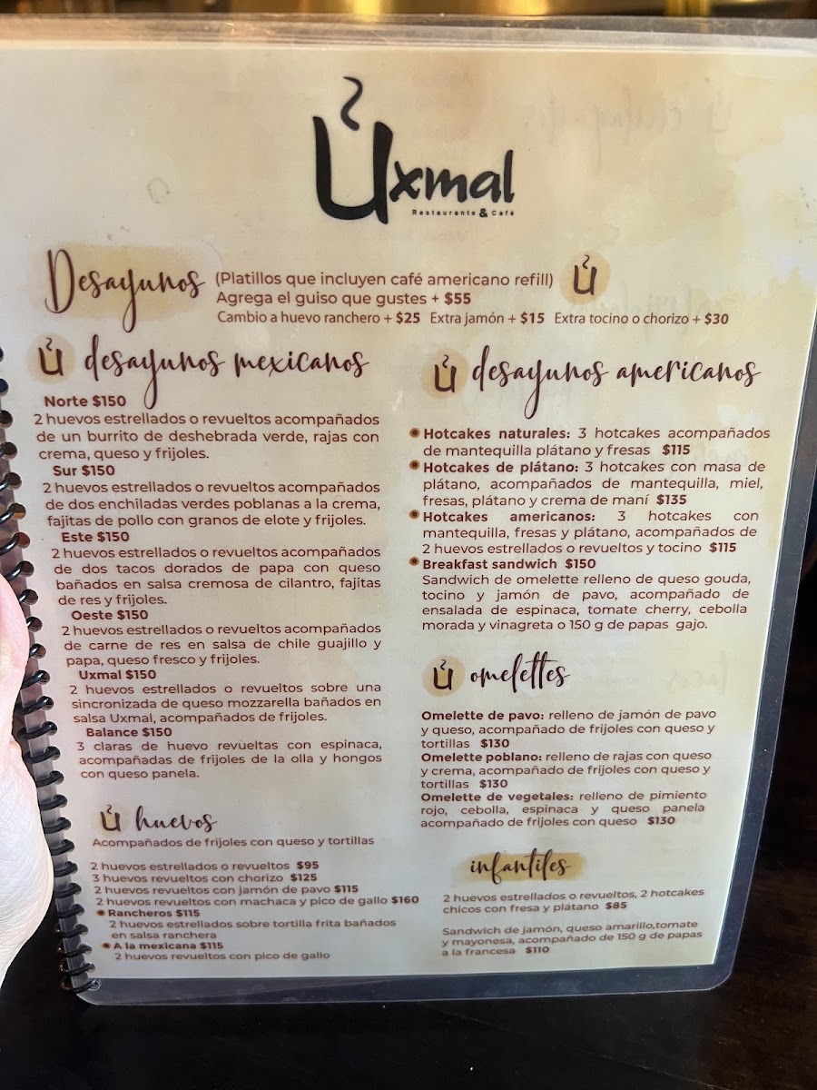 Café Uxmal Menu - Image 4