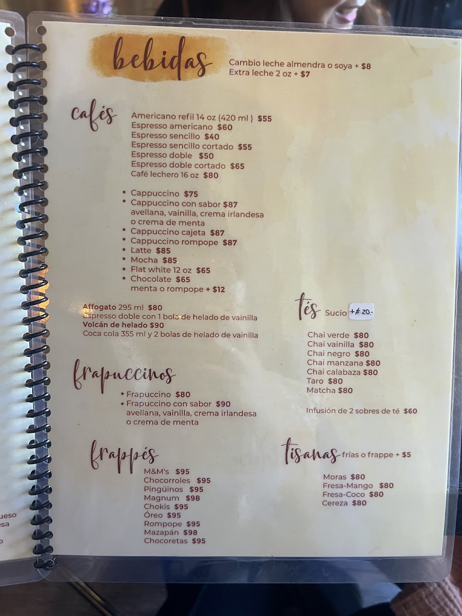 Café Uxmal Menu - Image 6
